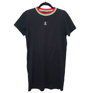 OPENING Ceremony Women's TShirt Dress, Color Black, Size XS